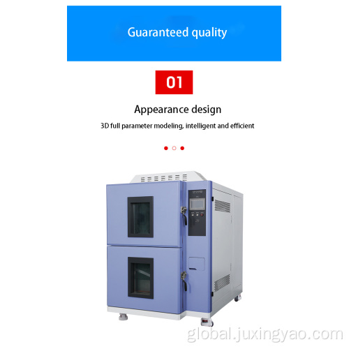 Cold And Heat Shock Test Machine Three compartment cold and heat shock test chamber Manufactory